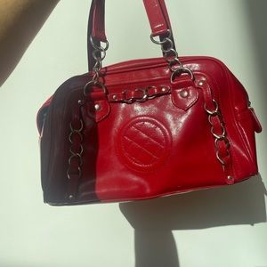 Cute red shoulder bag